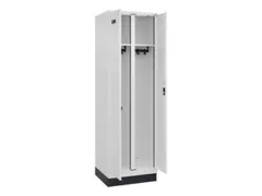 locker voor scheiding van kleding,HxBxD 1950x600x500mm,2vak