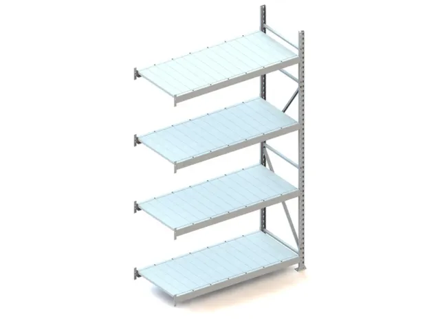 breedvakstelling,aanbouwveld,HxBxD 2500x1451x650mm,vakl. 600kg