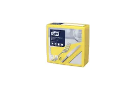 Tork 477911 Soft Dinnerservet Advanced Geel 39x39cm