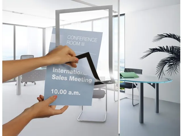 Duraframe Durable 488223 A4 zilvergrijs