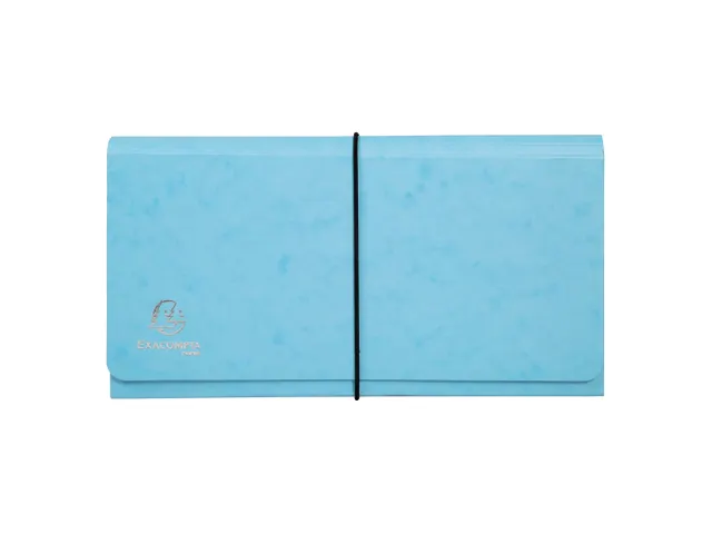 Sorteermap 6 vak 26x 13 Aquarel 4-ass