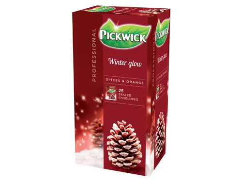Zwarte Thee Pickwick winter glow 25x2 gr met envelop