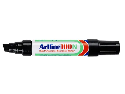 Viltstift Artline 100 schuin 7.5-12mm zwart