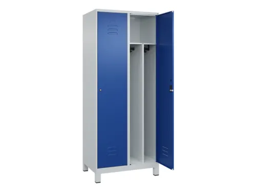 locker voor scheiding van kleding,HxBxD 1950x800x500mm,2vak