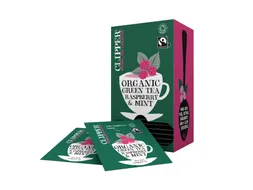 Thee Clipper green raspberry mint bio 25 zakjes
