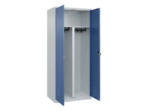 PBM-locker,HxBxD 1850x800x500mm,2vak,vak B 400mm,draaigrendel