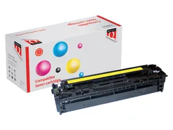 Tonercartridge Quantore alternatief tbv HP CB542A 125A geel