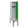 locker met bank,HxBxD 1950x400x815mm,1vak,vak B 400mm,cilinderslot