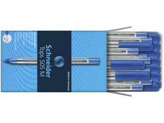 Balpen Schneider Tops 505 blauw medium - 3