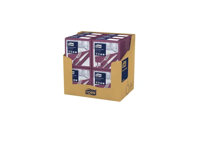 Tork 477775 Soft Dinnerservet Advanced Paars 39x39cm