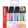 Markeerstift STABILO BOSS Original 70/4 pastel incl grijs ass 4st