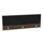 opzetpaneel bureau aanbouw achter NV bruin hickory BN8033-zwart 1600mm