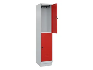 dubbeldekse locker,HxBxD 1950x400x500mm,1x2vak.,vak B 400mm - 2