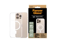 Coque rigide PanzerGlass MagSafe iPhone 16 Pro Max transparent/blanc