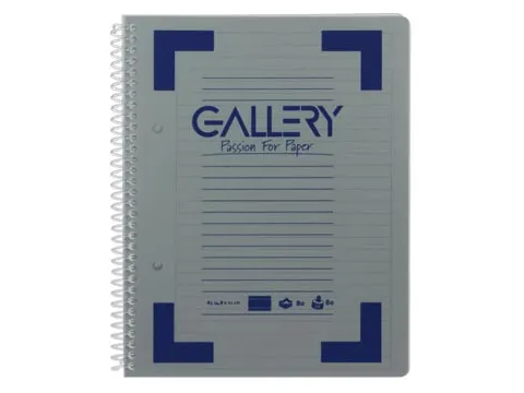 Gallery Spiraalschrift Traditional A5 Lijn Assorti