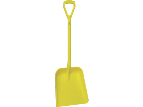 Hygiene 5623-6 Lichtgewicht Schop D-Greep Groot Blad Geel