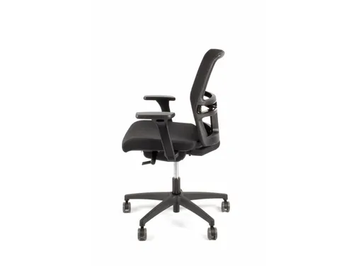 Bureaustoel EN1335 Linea Omnia 02 zwart/zwart met 3D armleuning