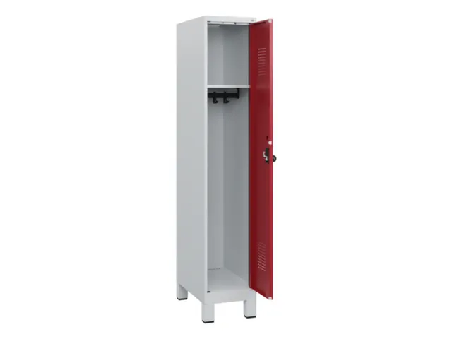 schoollocker,HxBxD 1630x300x500mm,1vak,vak B 300mm,draaigrendel,voeten