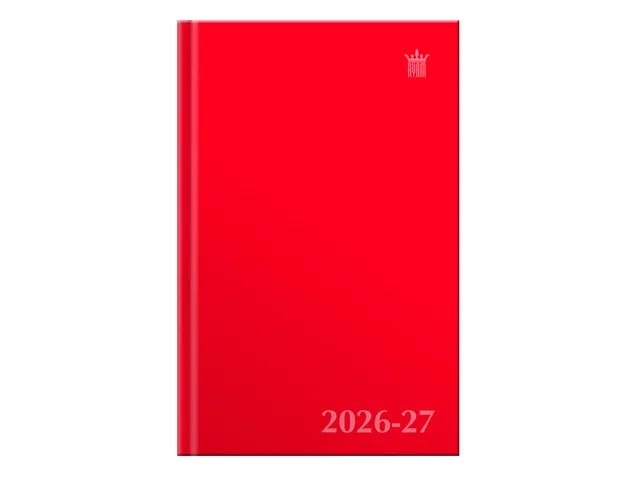 Schoolagenda 2026-2027 Ryam Studie Uni 7dagen/2pagina's rood