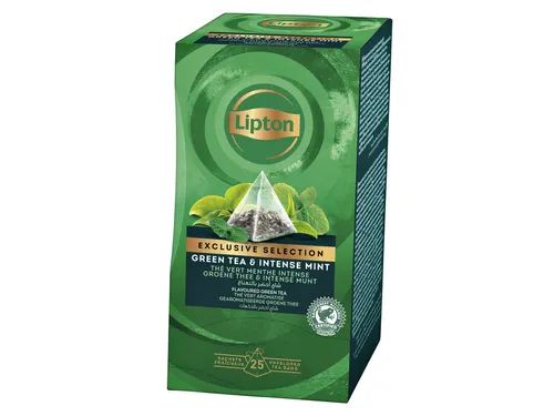 Thee Lipton Exclusive groene thee munt 25x2gr