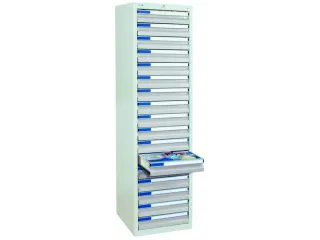 ladekast,HxBxD 1800x500x500mm,17lade(n),centr. vergrendeling - 2