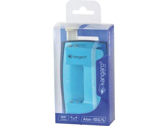 Perforator Kangaro Aion-10g/s2 2-gaats 10vel Blauw