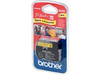 MK621BZ BROTHER P-TOUCH 9mm zwart op geel