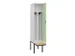 locker met bank,voor scheiding van kleding,HxBxD 2120x400x815mm,1vak