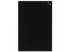 Glasmagneetbord Naga 40x60cm zwart