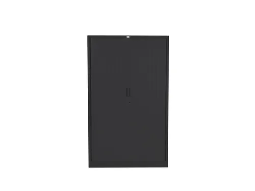 Claudius PLUS Roldeurkast 198x120 Zwart 4 Legborden