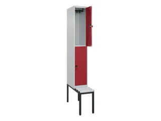 Dubbeldekse dekenkist,HxBxD 2120x300x815mm,1x2vak.,vak B 300mm - 2