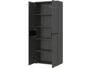 dossierkast,HxBxD 1970x810x400mm,4xhouten legbord,5ordnerhoogte - 3