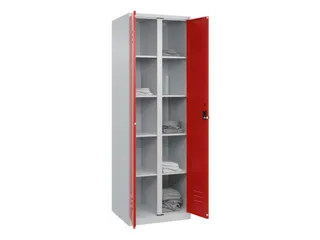 wasgoedverdeelkast,HxBxD 1850x600x500mm,vak B 300mm,draaigrendel - 3
