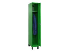 locker,HxBxD 1950x300x500mm,1vak,vak B 300mm,draaigrendel,voeten