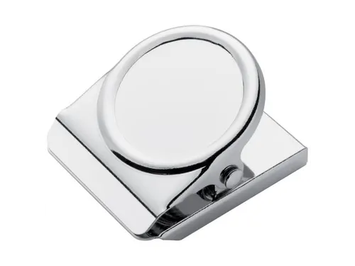 Magneetclip Westcott 45x38mm 3 stuks verchroomd