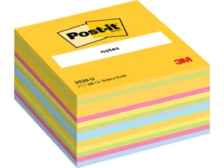 Memoblok 3M Post-it 2030 76x76mm kubus ultra assorti - 1