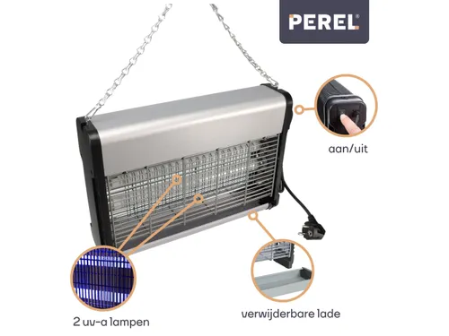 Elektrische Insectenverdelger - 2x10W