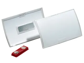 Badge Durable 8212 Click Fold met magneet 40x75mm - 1
