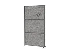 MAULconnecto Scheidingswand Uplight Donkergrijs Akoestisch Antraciet