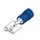 Vrouwelijke Connector 6.4mm Blauw