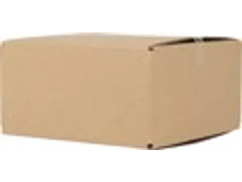 Verzenddoos enkele golf 3 mm bruin 200 x 200 x 100 mm