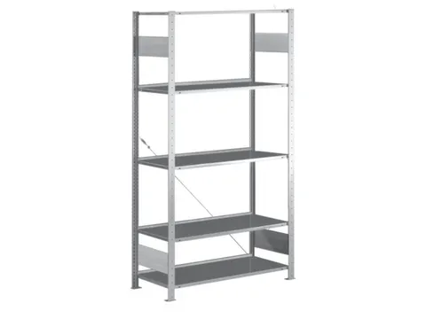 Inhaakstelling Aanslagrand Basisveld 2000x1000x300mm 5legborden