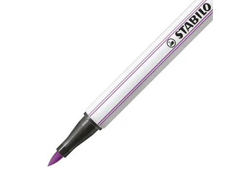 Brushstift STABILO Pen 568/60 pruimenpaars