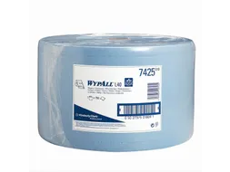 Wypall L30 7425 Ultra+ poetsdoek blauw 3-laags 38x23,5cm Rol