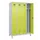 locker voor scheiding van kleding,HxBxD 1950x1200x500mm,4vak