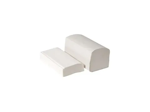 CMT Handdoekpapier Z-vouw Eco cellulose Wit 2-laags 24x21cm 20x160