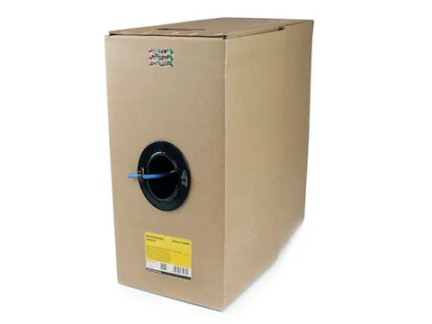 Bulkrol Netwerkkabel 304.8 Meter Cat 6 Ethernet kabel Blauw