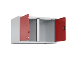 opzetkast,v. locker voor scheiding van kleding,2vak.,vak B 400mm