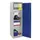 universele kast,HxBxD 1800x500x500mm,4xStalen bodem,klinksluiting