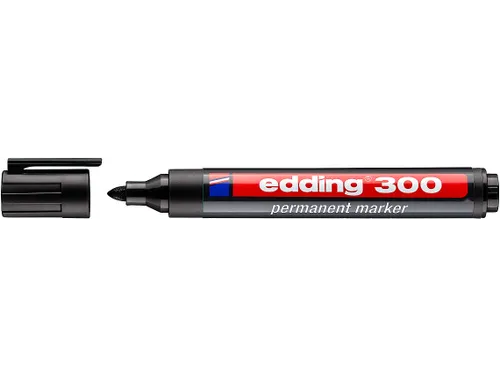 Viltstift edding 300 rond zwart 1.5-3mm